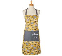 Cooksmart British Designed Kitchen Aprons For Women | 100% Cotton Kitchen Apron With Pockets | Cooking Aprons For Women Suitable For All Types Of Kitchens - Retro Meadow