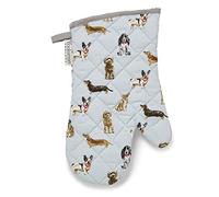 Cooksmart Oven Gloves - British Designed Gauntlet, Heat Resistant, Perfect for Modern Kitchens