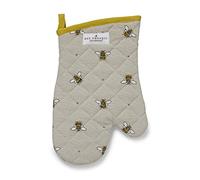 Cooksmart British Designed Oven Gloves | Modern Design Gauntlet Oven Gloves Heat Resistant | Oven Mitt or Baking Gloves Perfect For Modern Kitchens