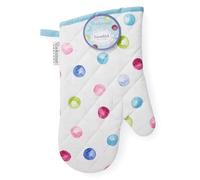 Cooksmart British Designed Oven Gloves | Modern Design Gauntlet Oven Gloves Heat Resistant | Oven Mitt or Baking Gloves Perfect For Modern Kitchens