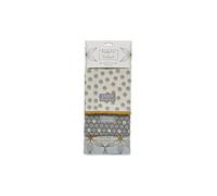Cooksmart British Designed Pack of 3 Cotton Tea Towels