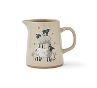 Cooksmart British Designed Small Jug | Ceramic Jug for Multiple Use in The Kitchen | Jugs for Everday Use - Highland Sheep