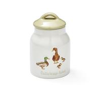Cooksmart British Designed Sugar Bowl with Lid | Ceramic Sugar Pot with Modern Designs | Sugar Bowls with Lids Perfect for Any Kitchen - Buttercup Farm