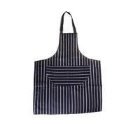 Cooksmart Butchers Stripe Apron Navy Colour Cooksmart Multicolor