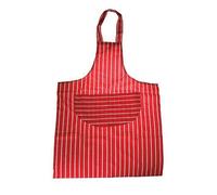 Cooksmart Butchers Stripe Apron Red Colour Cooksmart Multicolor