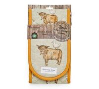 Cooksmart Buttercup Farm Organic Cotton Double Oven Glove