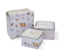 Cooksmart Buttercup Farm Set Of 3 Square Cake Tins