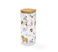 Cooksmart British Designed X-Large Glass Storage Jars | Glass Storage Jars For Kitchen With Modern Designs | Spaghetti Storage Jar or Pasta Containers - Buttercup Farm