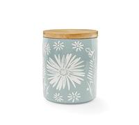 Cooksmart Ceramic Airtight Storage Jars | Storage Jars & Canisters Perfect For Pasta Storage & Rice Storage | Storage Jars With Lids For All Type Of Foods - Homestead