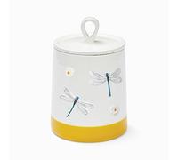 Cooksmart Ceramic TCS Canister | Tea Coffee Sugar Canisters For All Type Of Kitchens | Coffee And Tea Storage Jars With Modern Designs - English Meadows