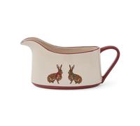 Cooksmart Christmas Heritage Hare Stoneware Gravy Boat