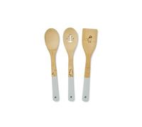 Cooksmart Coastal Birds Bamboo Wooden Spoon Set Cooking Utensils