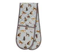 Cooksmart Curious Cats Double Oven Glove One Colour (One Size)
