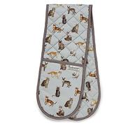 Cooksmart Curious Cats Double Oven Glove One Colour (One Size)