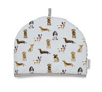 Cooksmart British Designed Tea Cosy | Teapot Warmer Suitable For Small, Medium or Large Teapots | Designed by British Designers in the UK - Curious Dogs