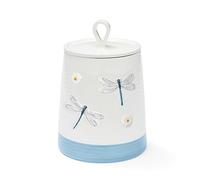 Cooksmart English Meadows Ceramic Biscuit Jar with Airtight Lid, Large