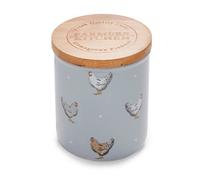 Cooksmart Farmers Kitchen Ceramic Canister Blue