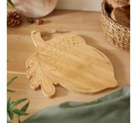 Cooksmart Forest Fable Bamboo Acorn Shaped Serving Board