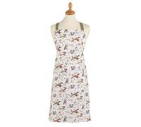 Cooksmart Forest Fable Cotton Twill Apron, Woodland Animal Print | British designed, 100% cotton, eco-friendly digital print, comfortable fit, kitchen & baking, hardwearing