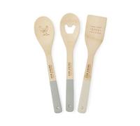 Cooksmart Hen House Lane Bamboo Utensils, Set of 3, 30 cm