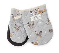 Cooksmart Hen House Lane Pack Of 2 Microwave Mini Mitts