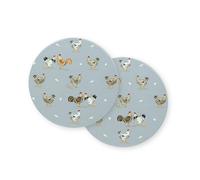 Cooksmart Hen House Lane Set Of 2 Trivets