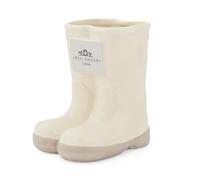 Cooksmart Hen House Lane Wellington Boot Utensil Pot, 17 cm | British designed, farmhouse kitchen storage, stoneware, ribbed finish, embossed detail, cutlery organiser