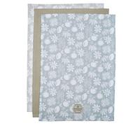 Cooksmart Homestead Pack Of 3 Tea Towels