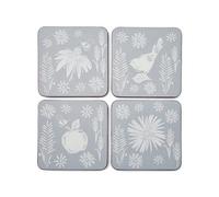 Cooksmart Homestead Set Of 4 Coasters