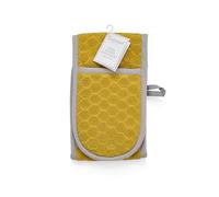Cooksmart Honeycomb Double Oven Gloves Heat Resistant | British Designed Heat Resistant Oven Gloves | Modern Oven Mitt & Potholder for Home Cooking | Maximum Heat Protection Kitchen Oven Gloves