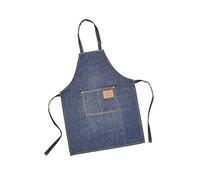 Cooksmart Kids British Designed Cotton Kid Apron | Aprons For Cooking, Arts & Crafts or Other Hobbies | Childrens Aprons For Baking, Cooking, Cleaning or Arts & Crafts - Oxford Denim