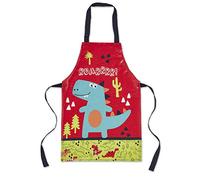 Cooksmart Kids British Designed Kids Apron | Kids Aprons For Cooking, Arts & Crafts or Other Hobbies | Childrens Aprons For Baking, Cooking, Cleaning or Arts & Crafts -Dinosaur