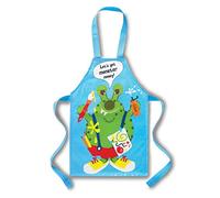 Cooksmart Kids British Designed PVC Kids Apron | Kids Aprons For Cooking, Arts & Crafts or Other Hobbies | Childrens Aprons For Baking, Cooking, Cleaning or Arts & Crafts - Monster