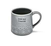 Cooksmart Never Stop Dreaming Ceramic Mug for Tea & Coffee