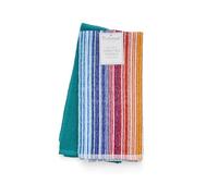 Cooksmart Pack of 2 Rainbow Pattern Terry Tea Towels
