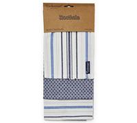 Cooksmart Pack of 3 Modern Kitchen Tea Towels Set for Everyday Use