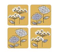 Cooksmart Coasters, Pack of 4 Retro Meadow | Charlies