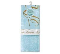 Cooksmart Prosecco O'Clock Tea Towels Pack of 2 | 100% Cotton Kitchen Towels for Drying and Cleaning | Fun and Stylish Tea Towels with Prosecco Design for Wine Lovers and Kitchen