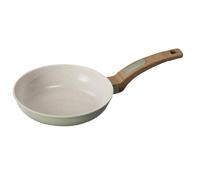 Cooksmart Signature 20cm Frying Pan, Cast Aluminium, Sage Green