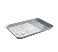 Cooksmart Signature 39cm Baking Tray, Carbon Steel, Green | PFOA-free non-stick coating, oven safe, dishwasher safe, durable construction, ideal for baking and roasting