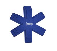 Cooksmart Signature Pan Protectors 3-Pack - Felt Pan Protectors | Dishwasher Safe | Protect Your Cookware from Scratches | Blue