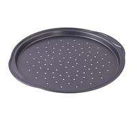 Cooksmart Signature Pizza Tray 33cm - Cast Aluminium | PFOA-Free Non-Stick | Stylish Design | Dishwasher Safe | Perfect for Crispy Pizzas & Flatbreads | Grey