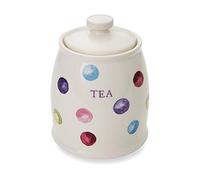 Cooksmart Spotty Dotty Ceramic Tea Canister