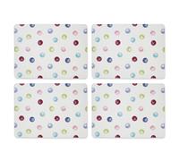 Cooksmart Spotty Dotty Set Of 4 Placemats