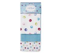 Cooksmart Spotty Dotty Tea Towel 3pk Set Cooksmart Multicolor