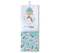 Cooksmart Unicorn Tea Towels Pack of 2