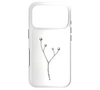 Cooksonia Fossil - Early Devonian Land Plant Paleontology Case for iPhone 17 Pro