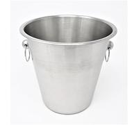 CookSpace (TM) Champagne Wine Ice Drinks Bucket in Brushed Stainless Steel (4 litres)