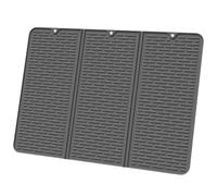 Cooktop Protector Mat 28 x 20 x 7.87 Inch Comfortable Stove Cover Protector Counter Protection Mats Silicone Suitable Silicone Oven Protection Mats Plate Drying Counter Cushion Set for Hotel RV Cafe