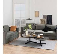 Cooktown Black Ceramic Small Coffee Table